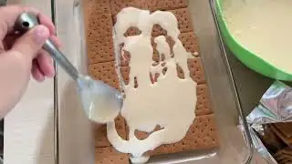 Making a graham dessert for Christmas eve | 2025 🎄
