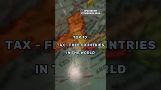 Top 10 Tax Free Countries In The World #top10 #2024 #shorts #shortvideo