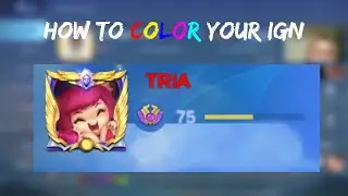 MLBB | How to Color Your Name