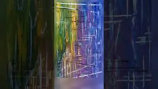 Vertical Abstract - #art #short #shorts #painting #abstract #demo Yo2condoit - Demo No.620