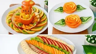 3 Super Fruit Decoration Ideas |Part-22|Very Fast And Easy Ideas |Fruit Decoration  