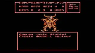 Dragon Quest IV [NES] - Final Boss & Ending