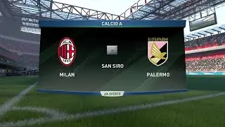 FIFA 17 - AC Milan vs. Palermo @ San Siro