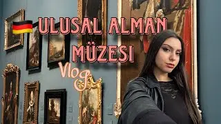 Nürnberg Ulusal Alman Müzesi Vlog / Germanische Nationalmuseum Orta Çağdan Modernliğe 🏛️🇩🇪