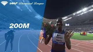 Dina Asher-Smith wins the Women's 200m in Doha - IAAF Diamond League 2019