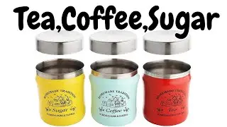 Tea Coffee Sugar Containers Amazon Products