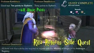 Harry Potter Hogwarts Mystery Rita Returns Side Quest