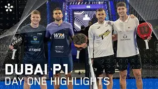 Dubai Premier Padel P1: Highlights day 1 (men)