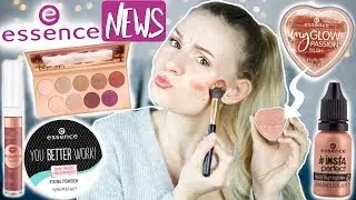 UHH... Noch nicht bekannte ESSENCE PRODUKTE im LIVE TEST! Neues Sortiment 2019
