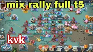 4 Way KvK Highlights. Rally Trap take rally Full T5. Lords Mobile Rally trap|     #lordsmobile