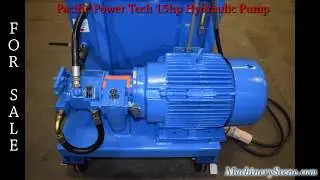 For Sale: Pacific Power Tech 15hp Hydraulic Pump