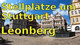 Stellpl&auml;tze um Stuttgart - Teil 1 Leonberg mit sch&ouml;ner Altstadt. Etappen-Platz