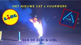 Het nieuwe vuurwerk van de Aldi & Lidl kopen! (En Afsteken)! Vuurwerk Seizoen 2025 - Afl 1