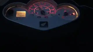 Honda Dylan 125 acceleration on slope. 0-60km/h