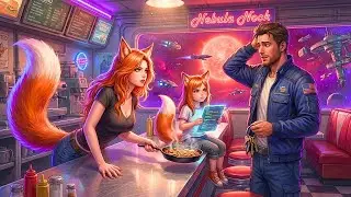 Human Inherited a Space Diner from Alien Buddy&mdash;But the Alien&rsquo;s Fox Wife and Daughter Stayed