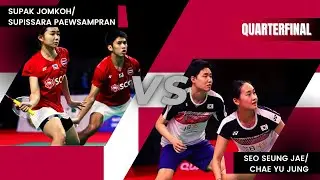 BADMINTON | SEO Seung Jae/CHAE Yu Jung vs Supak JOMKOH/Supissara PAEWSAMPRAN | Denmark Open 2022 QF