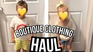 #Flashback Friday | Kids Boutique Clothing Haul | Marie Nicole, Dash of Glitter, Sparkle in Pink