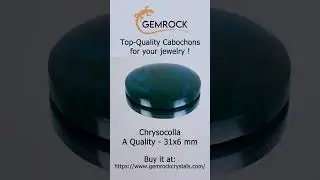 Chrysocolla Cabochon Ch-A-0008 #cabochon  #cabochonforjewelry  #cabochonsupplier  #cabochons