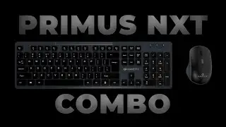 Amkette Primus NXT Wireless Keyboard & Mouse Combo | Silent Keys, 3200 DPI Mouse & 12 Hotkeys