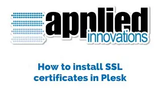 How to Install SSL Certificates in Plesk