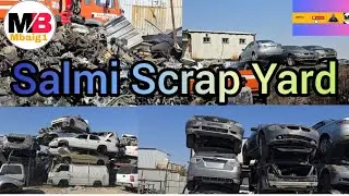Used vehicle parts Salmi Scrap YardNear Saudi border Salmi Kuwait's Biggest Car Scrap Yard