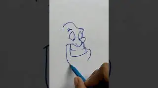 Drawing Genie from Aladdin Disney #shorts