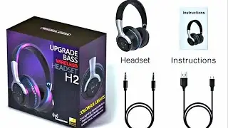 Tourya H2 Игровые Bluetooth наушники с Aliexpress за 1500 руб.