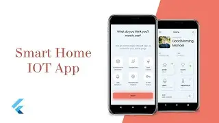Smart Home IOT App UI- Part 2 - Flutter UI - Speed Code