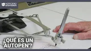 &iquest;Qu&eacute; es y c&oacute;mo funciona un 'autopen', el bol&iacute;grafo por el que Trump orden&oacute; investigar a Joe Biden?