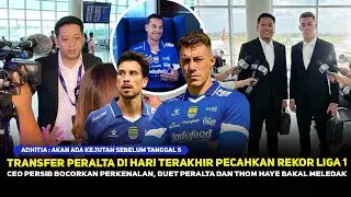 BOSS ADHIT JEMPUT PERALTA❗️Thom Haye Sambut Duet Baru Lini Tengah Persib~Ramon Terancam