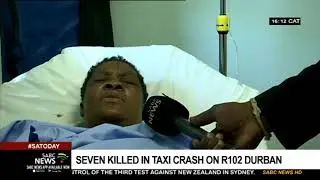 Taxi crash claims seven lives