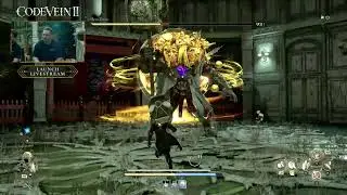 Bricky is playing Code Vein 2 early in person at the offices and gaming like crazy