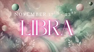 LIBRA ♎️ I Wasn&rsquo;t EXPECTING This Someone Is In A DEEP Regret Libra November 17th - 23rd