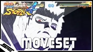 Naruto Ultimate Ninja Storm 4 &mdash; Джуубито / Джинчуурики Обито ПОЛНЫЙ набор приемов