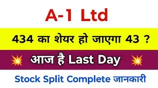 A1 Ltd Share Latest News | A-1 Share | A-1 Limited Share Latest News | Stock Split