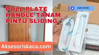 Recessed Sliding Door Pull Plate Handle - Reelock & Dekkson Sliding Door Pull