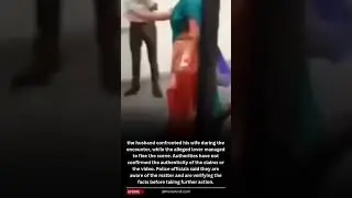 Husband Confronts Wife After Catching Her With Lover