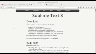 Installing sublime text 3 in Ubuntu 14.04 / 15.04 - Part 1