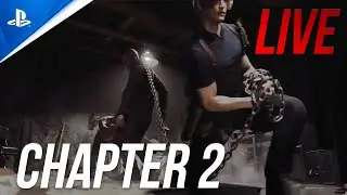 Let's Play Resident Evil 4 Remake: Leon tries to Break the Chain and Escape while he encounters Luis