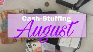 Cashstuffing - Augustbudget - 500Euro verteilen - Umschlagmethode - Umschl&auml;ge bef&uuml;llen
