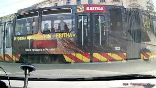 Вулицями Львова на авто #16 Гіпсова - Вокзал