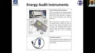 Lecture 32: Energy Audit Instruments