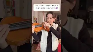 What they don&rsquo;t teach you at classical music conservatoire | chopping technique on violin