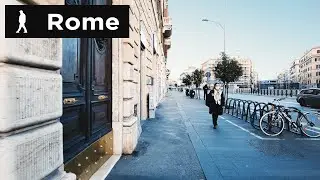 Rome Sunshine walk from Via Merulana to Via Cesena | Outside Walker