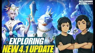 50* RP Giveaway | BGMI 4.1 IS HERE I Frosty Funland