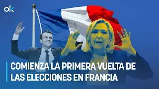 El partido de Marine Le Pen, lanzado a ganar la primera vuelta de las elecciones en Francia