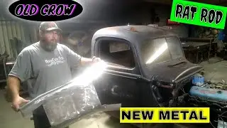 Старый ворон получает новый металл (сборка Rat Rod девять)