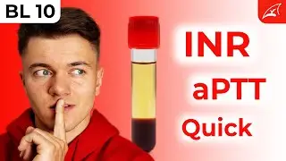 Gerinnungstests: INR, Quick, aPTT und Thrombinzeit - einfach erklärt!