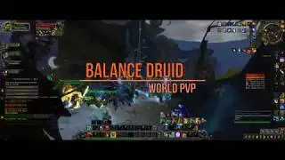 Balance Druid bfa 8.2.5 World PvP