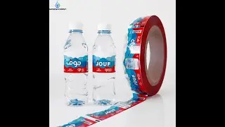 PVC shrink label for water bottle